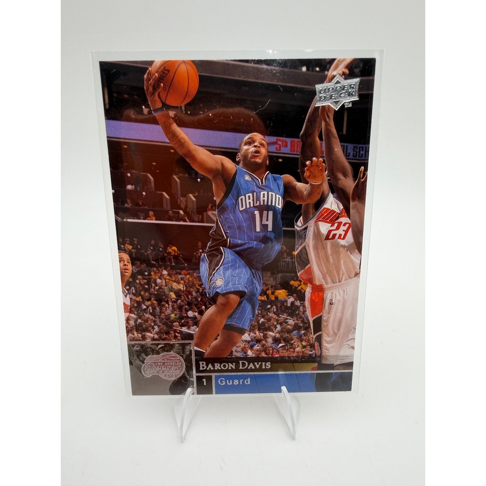2009-10 Upper Deck Jameer Nelson Baron Davis Error Card 143 Misprint NM